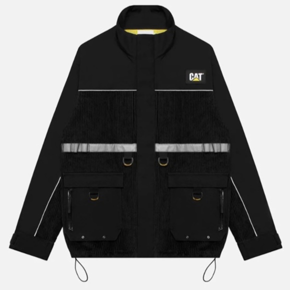 John Elliott X Caterpillar High Vis Workwear Jackt